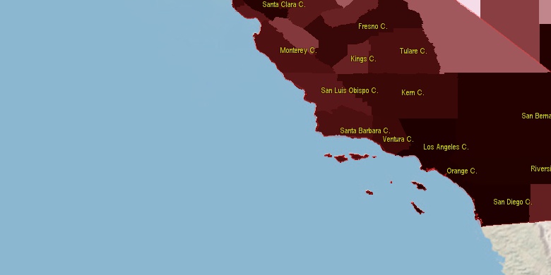 Population San Luis Obispo County