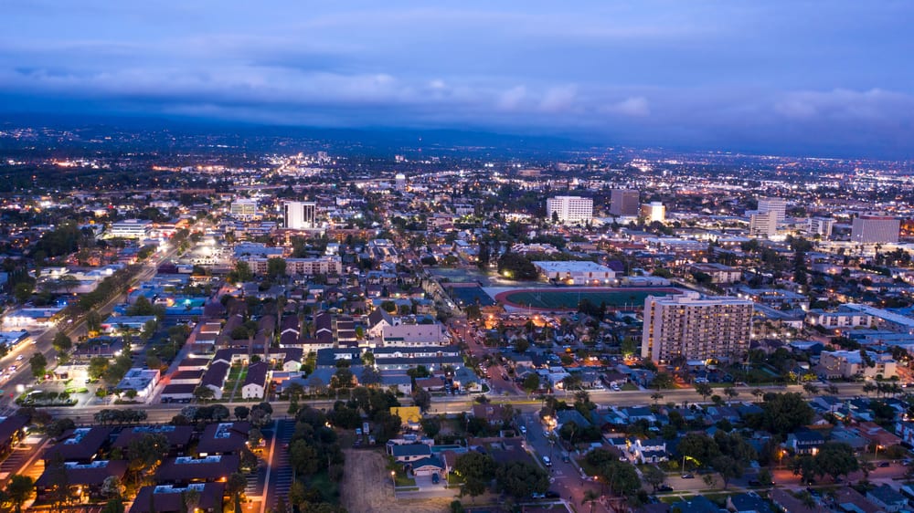Population Santa Ana CA